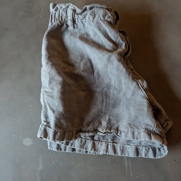 Zara | PAPERBAG SHORTS |Gray - Picture 10 of 16